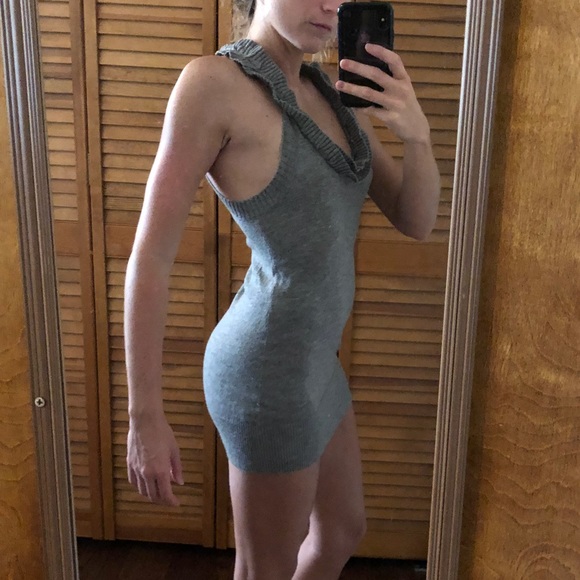 [Banana Republic] Gray Mini Dress - Picture 3 of 8